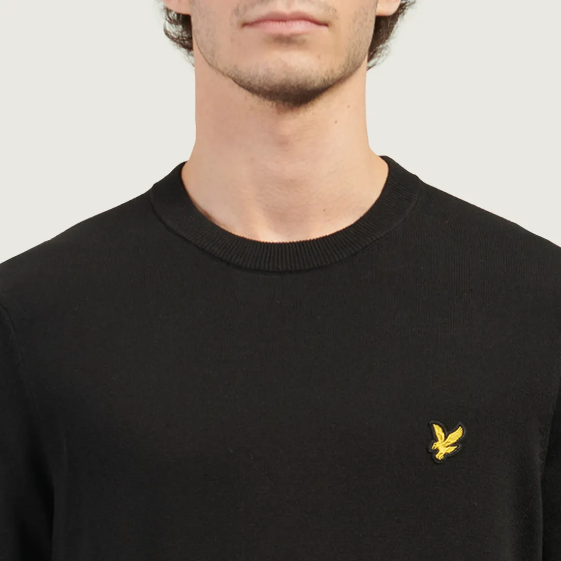 Lyle & Scott Мужской свитер Cotton Crew Neck