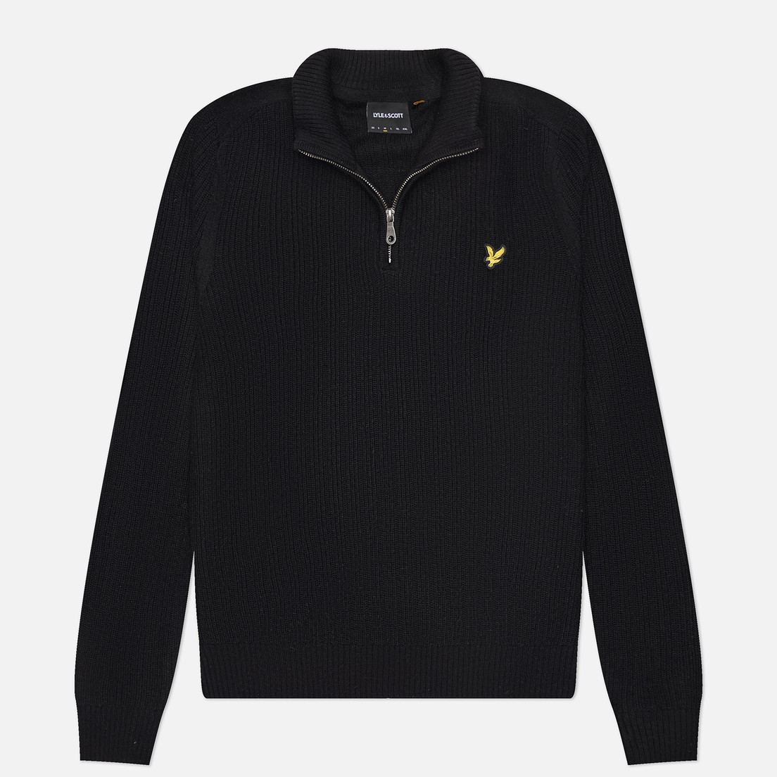 Lyle & Scott Мужской свитер Ribbed Quarter Zip