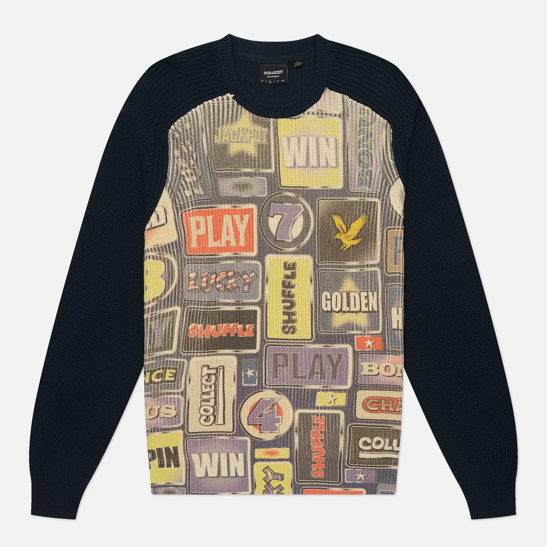 Lyle & Scott Мужской свитер Fruit Machine Graphic Crew Neck Jumper