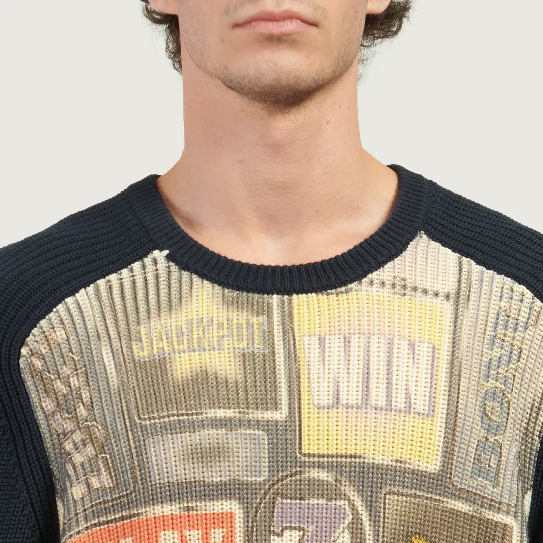 Lyle & Scott Мужской свитер Fruit Machine Graphic Crew Neck Jumper