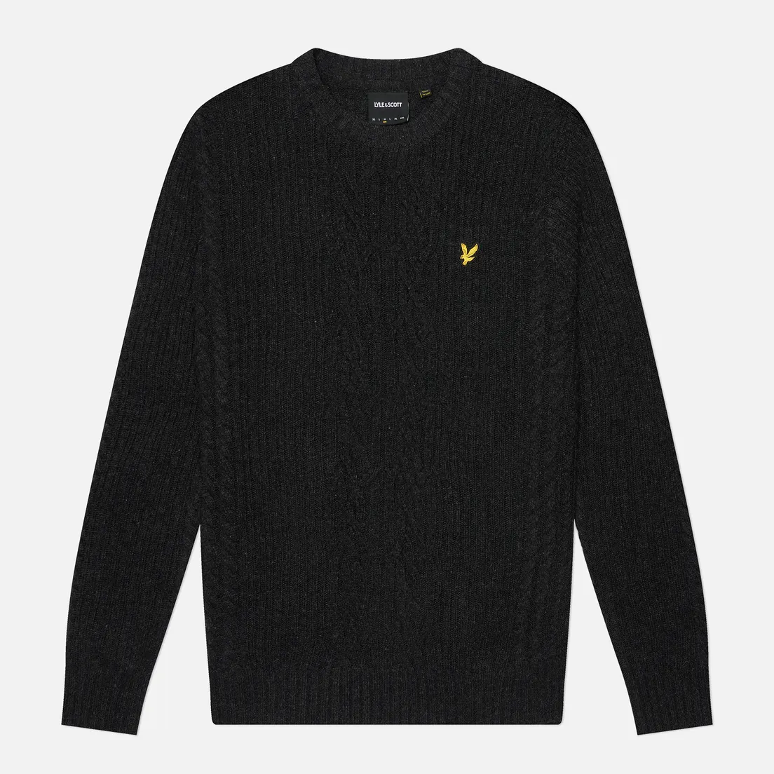 Lyle & Scott Мужской свитер Ribbed Cable Knit Jumper