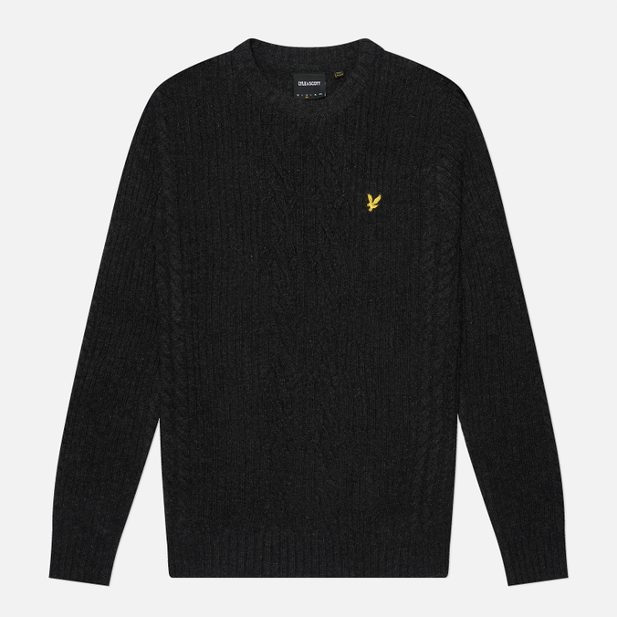 Мужской свитер Lyle & Scott Ribbed Cable Knit Jumper