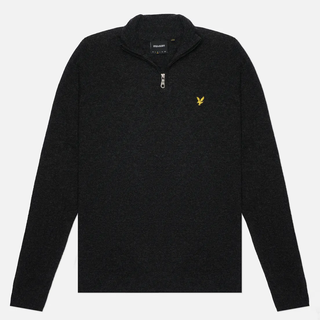Lyle & Scott Мужской свитер Lambswool Blend Quarter Zip Jumper