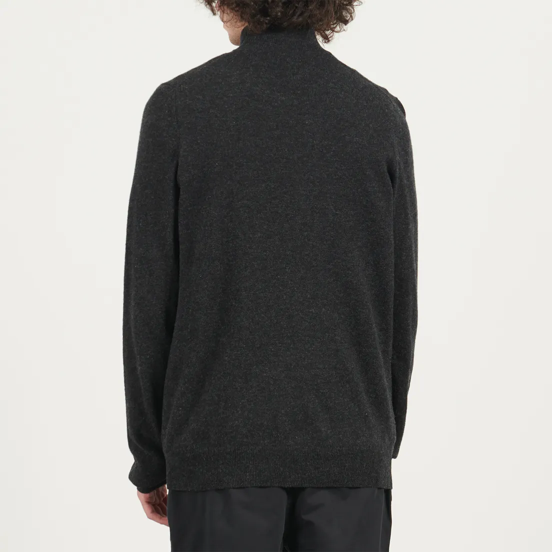 Lyle & Scott Мужской свитер Lambswool Blend Quarter Zip Jumper