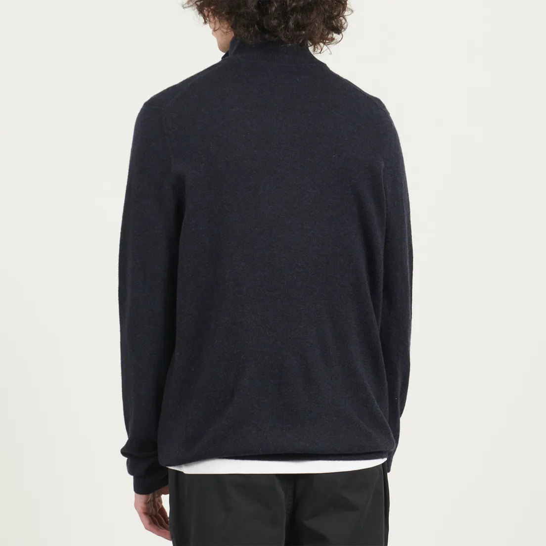 Lyle & Scott Мужской свитер Lambswool Blend Quarter Zip Jumper