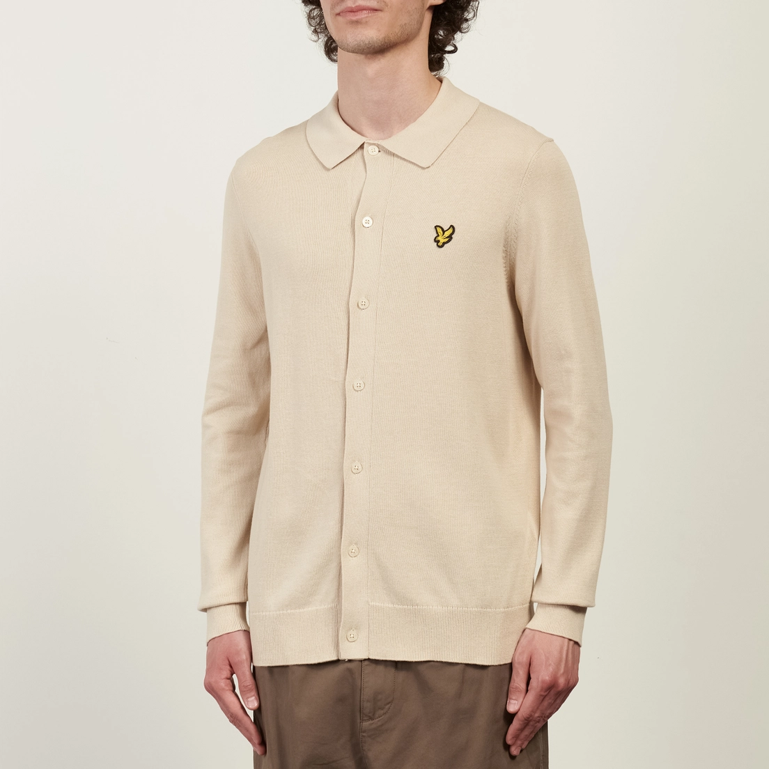 Lyle & Scott Мужской свитер Cotton Knitted