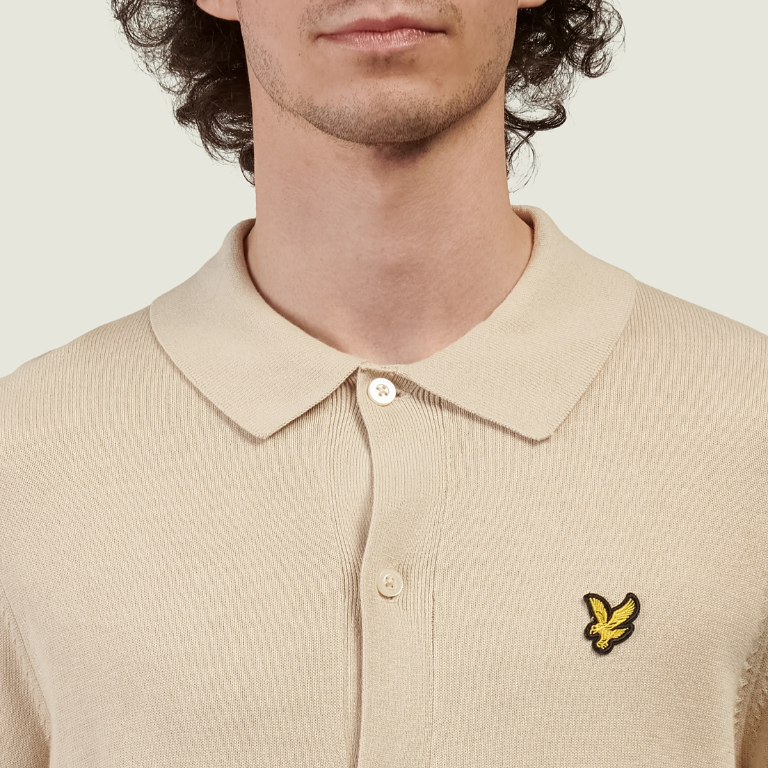 Lyle & Scott Мужской свитер Cotton Knitted