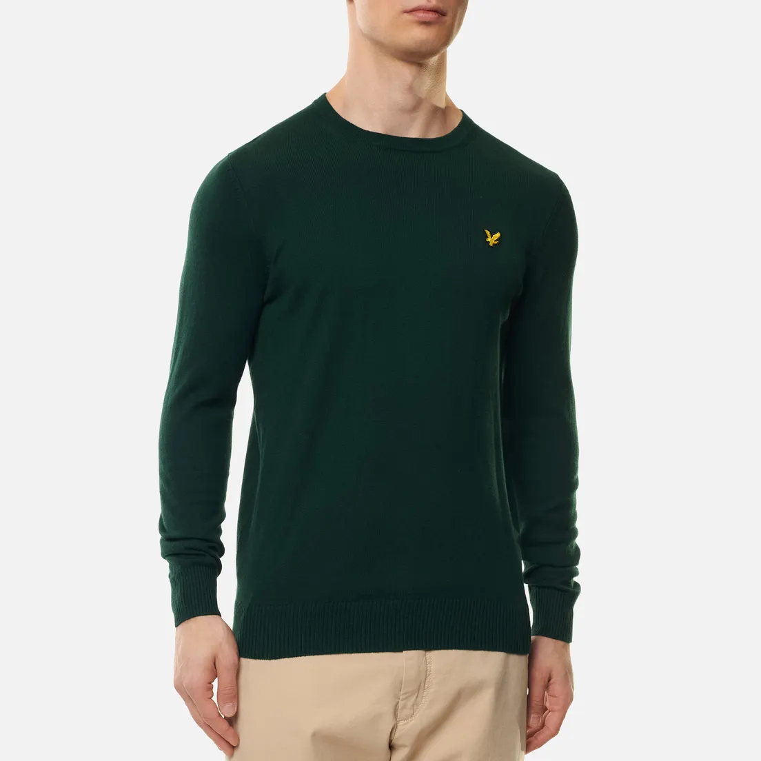 Lyle & Scott Мужской свитер Cotton Merino Crew Jumper