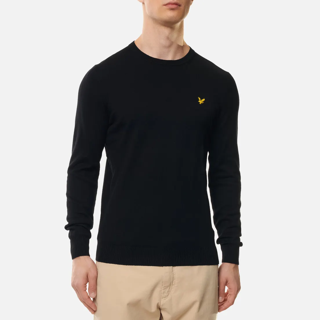 Lyle & Scott Мужской свитер Cotton Merino Crew Jumper