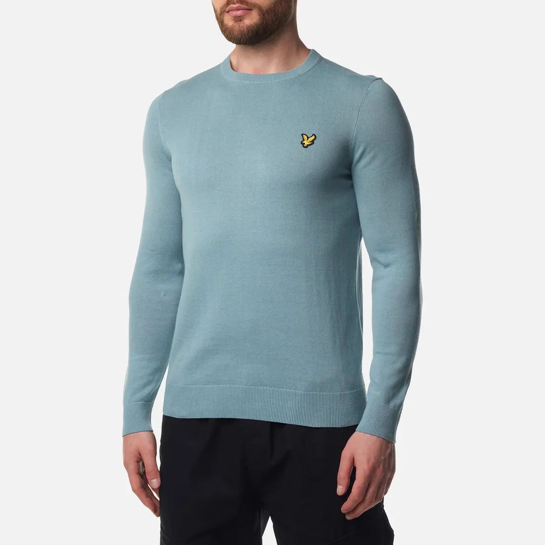 Lyle & Scott Мужской свитер Cotton Crew Neck Regular Fit