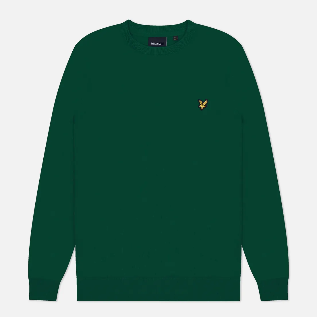 Lyle & Scott Мужской свитер Cotton Crew Neck Regular Fit