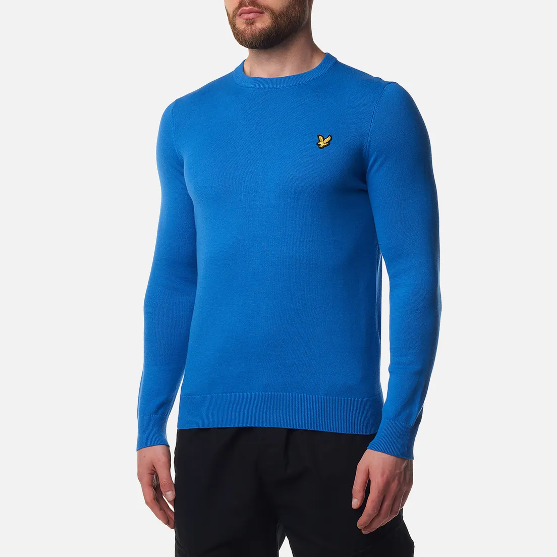 Lyle & Scott Мужской свитер Cotton Crew Neck Regular Fit