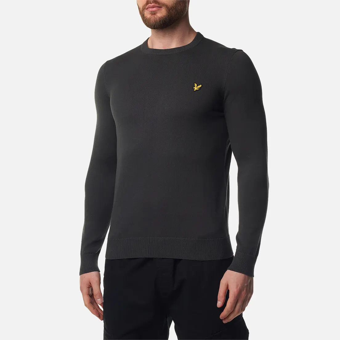 Lyle & Scott Мужской свитер Cotton Crew Neck Regular Fit