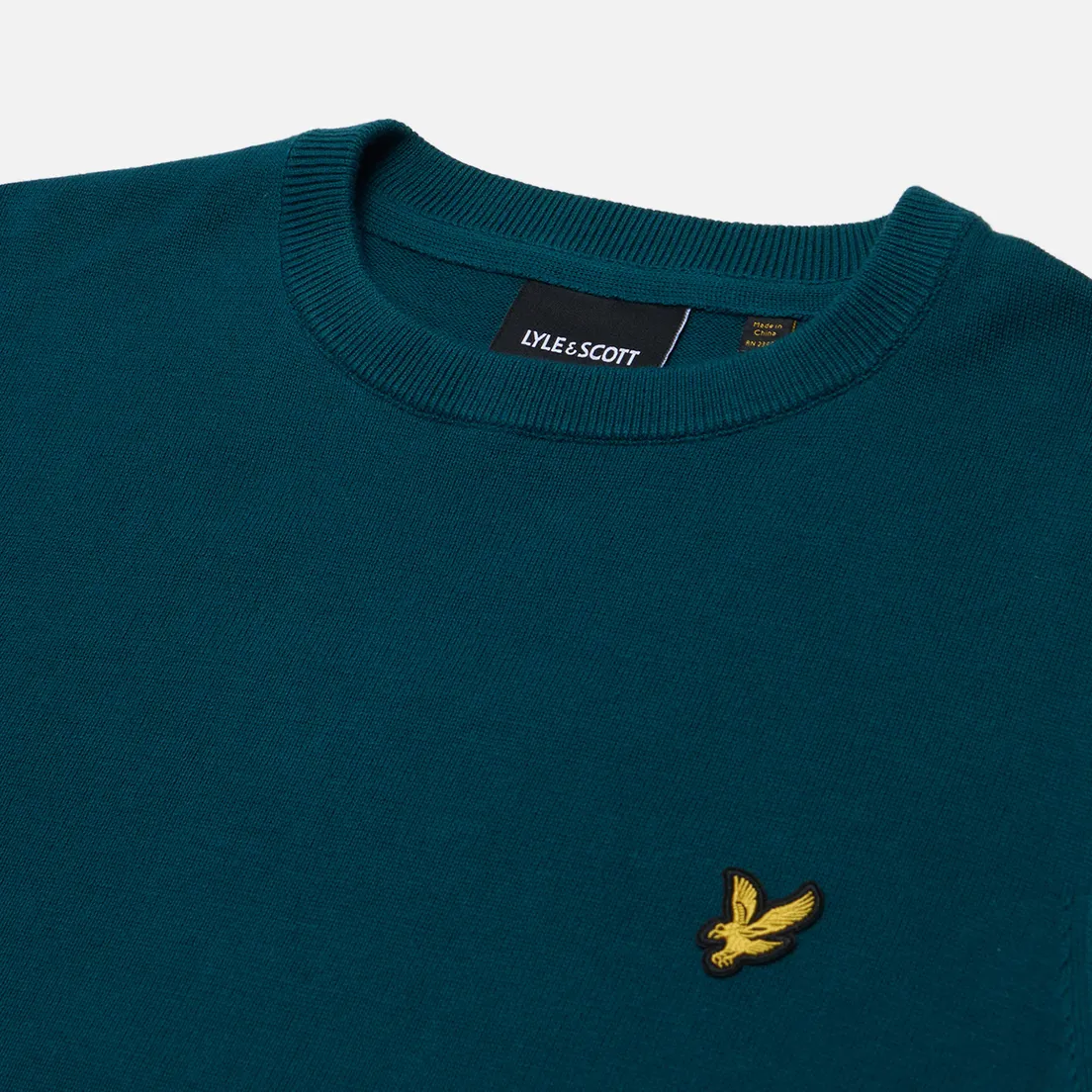 Lyle & Scott Мужской свитер Cotton Crew Neck Regular Fit