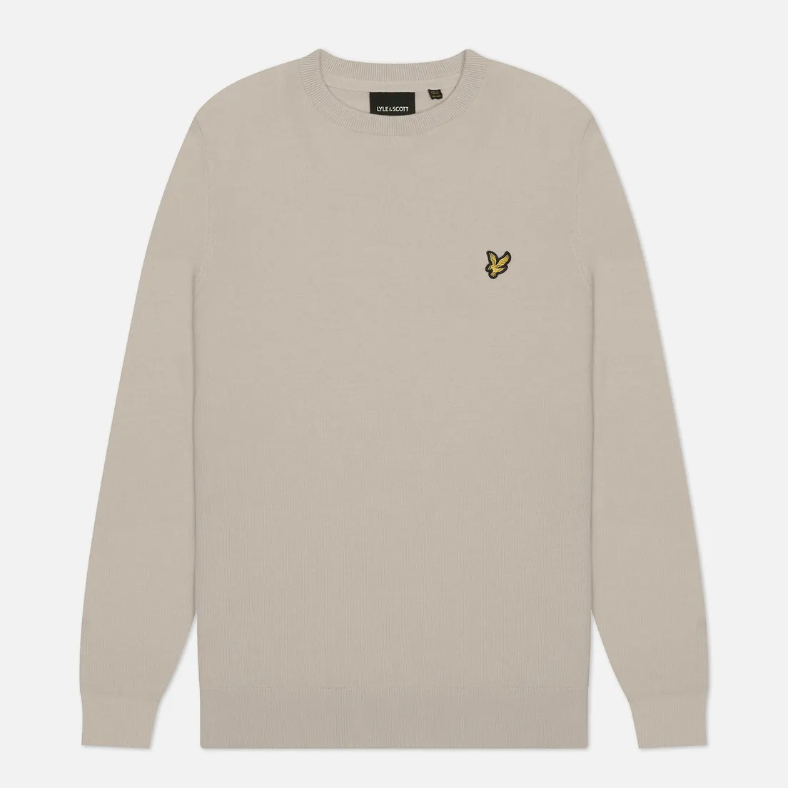 Lyle & Scott Мужской свитер Cotton Crew Neck Regular Fit