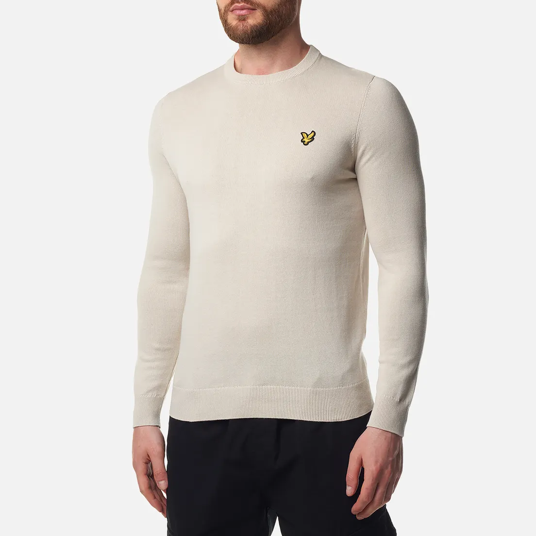 Lyle & Scott Мужской свитер Cotton Crew Neck Regular Fit