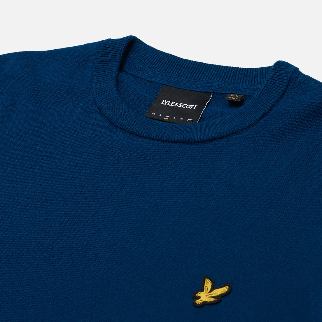 Lyle & Scott Мужской свитер Cotton Crew Neck Regular Fit