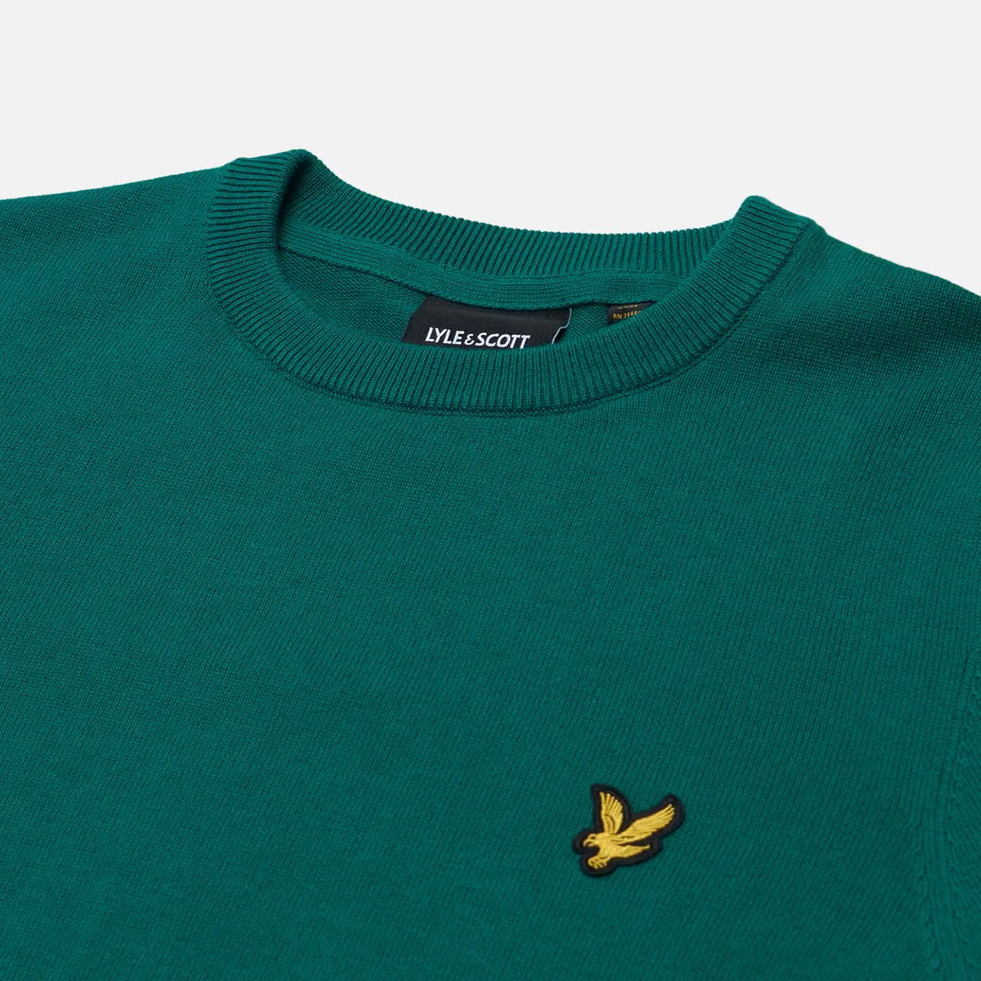 Lyle & Scott Мужской свитер Cotton Crew Neck Regular Fit