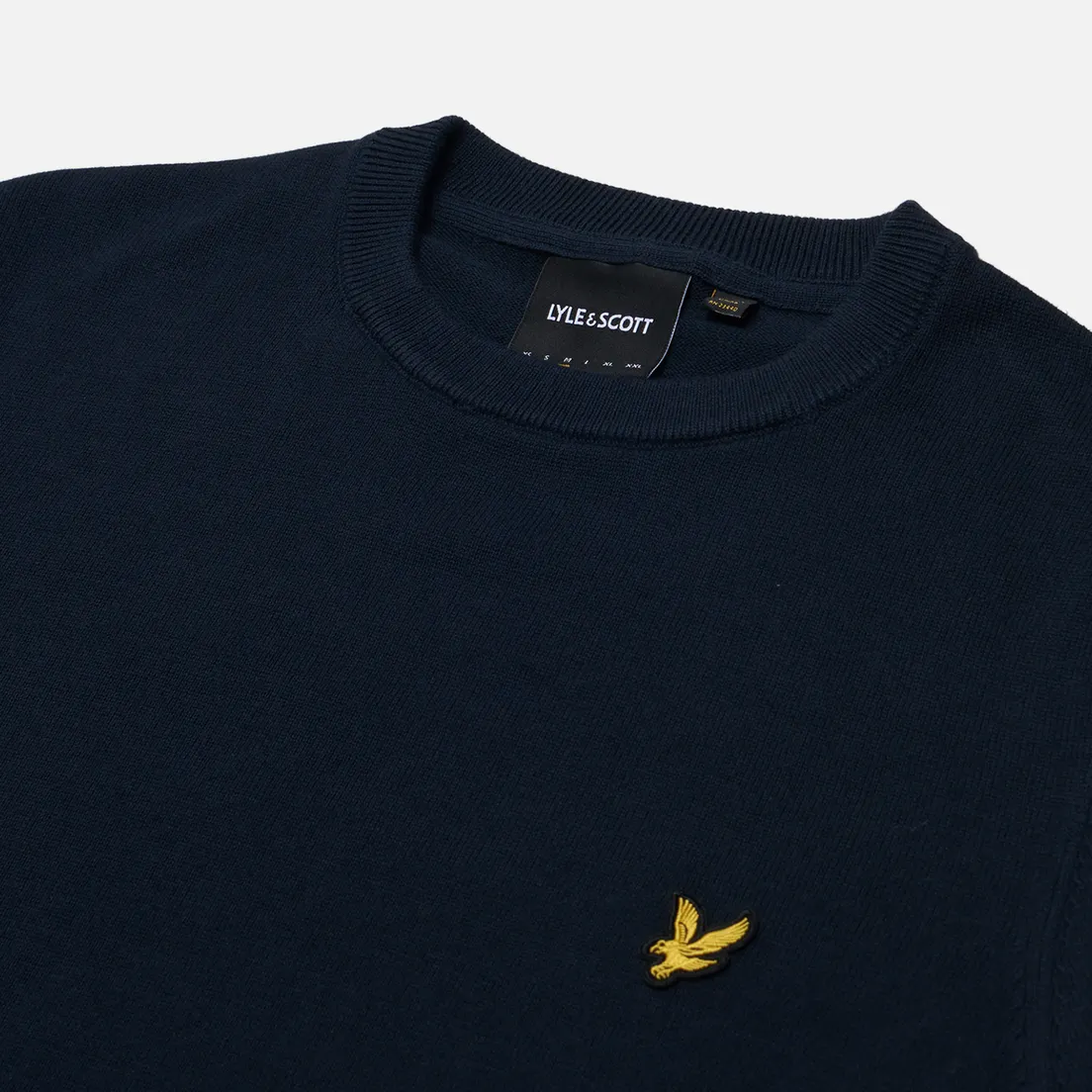 Lyle & Scott Мужской свитер Cotton Crew Neck Regular Fit