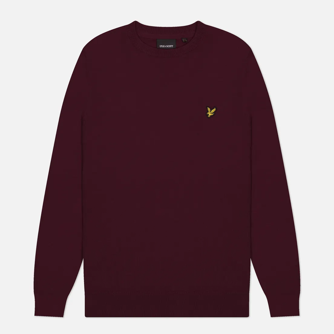 Lyle & Scott Мужской свитер Cotton Crew Neck Regular Fit