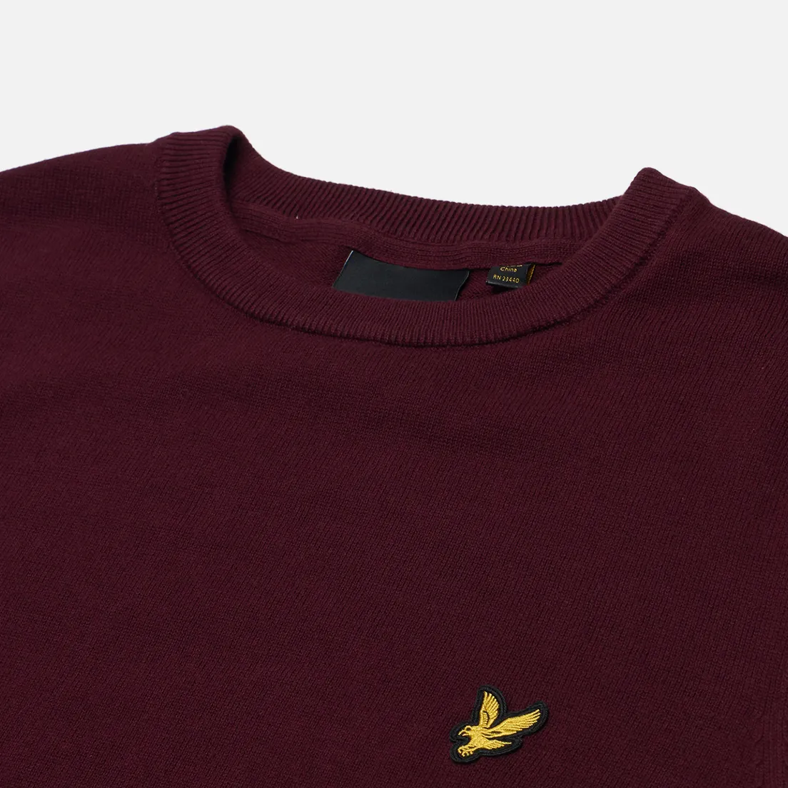 Lyle & Scott Мужской свитер Cotton Crew Neck Regular Fit
