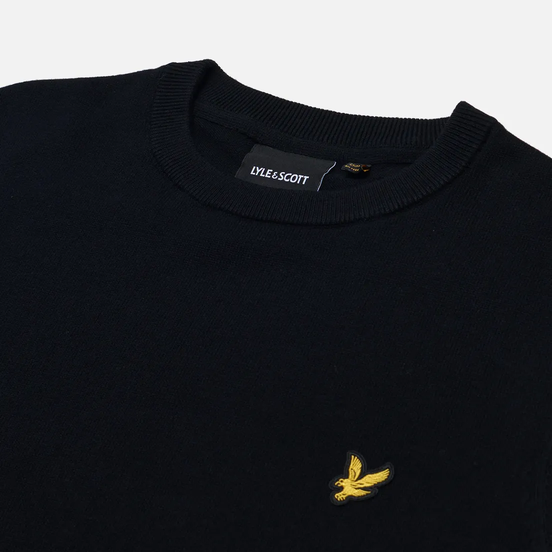 Lyle & Scott Мужской свитер Cotton Crew Neck Regular Fit