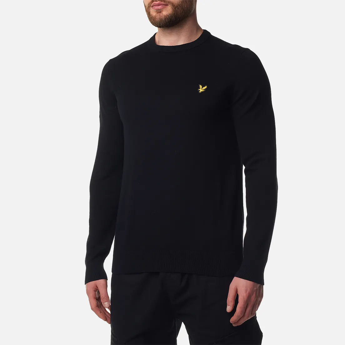 Lyle & Scott Мужской свитер Cotton Crew Neck Regular Fit