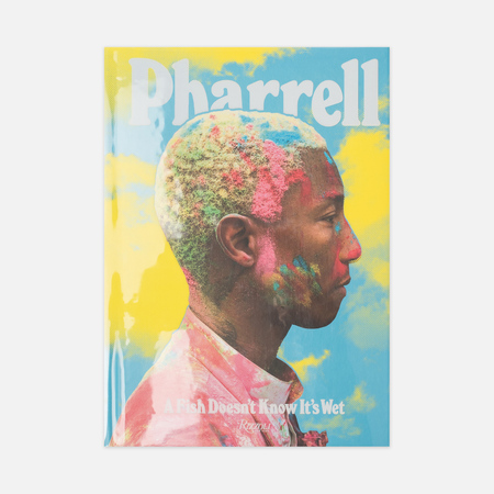 Книга Rizzoli Pharrell: A Fish Doesn't Know It's Wet, цвет голубой