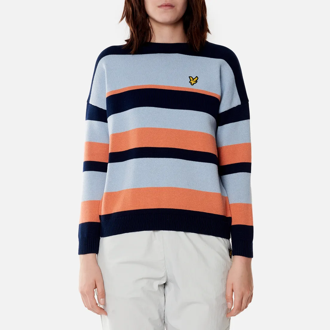 Lyle & Scott Женский свитер Stripe Jumper