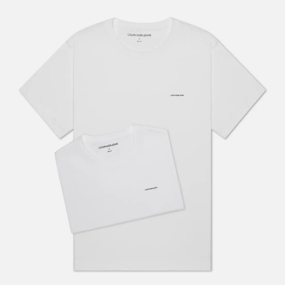 Calvin Klein Jeans Комплект мужских футболок 2 Pack Slim