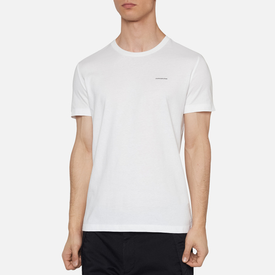 Комплект мужских футболок Calvin Klein Jeans 2 Pack Slim Bright White