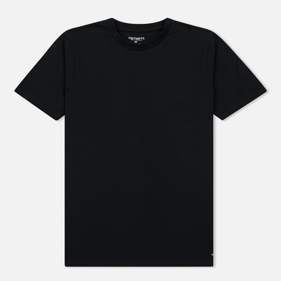 Комплект мужских футболок Carhartt WIP Standart Crew Neck Black/Black