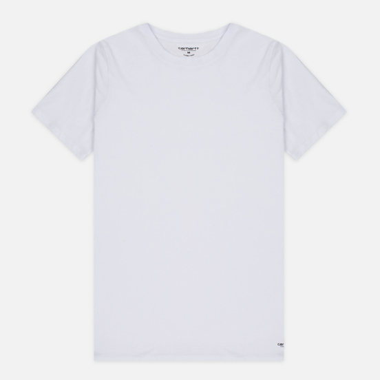 Комплект мужских футболок Carhartt WIP Standart Crew Neck White/Grey Heather