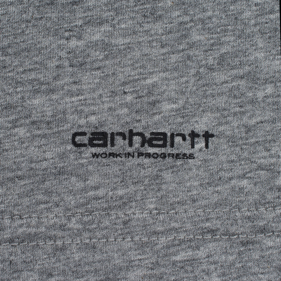 Комплект мужских футболок Carhartt WIP Standart Crew Neck White/Grey Heather
