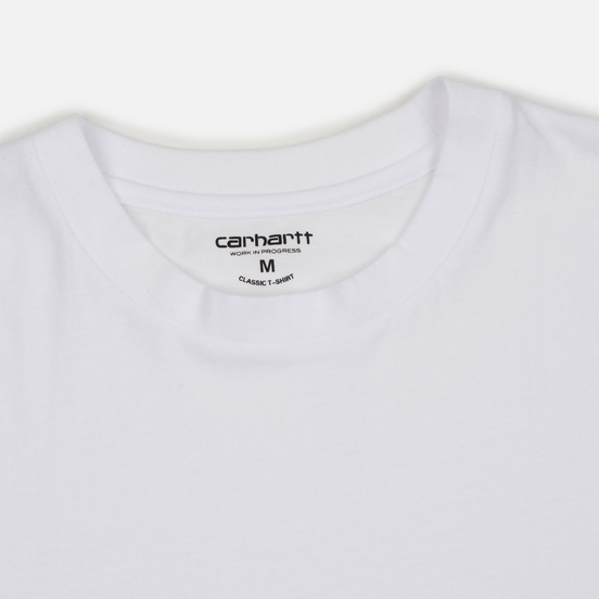 Комплект мужских футболок Carhartt WIP Standart Crew Neck White/White