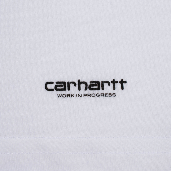 Комплект мужских футболок Carhartt WIP Standart Crew Neck White/White