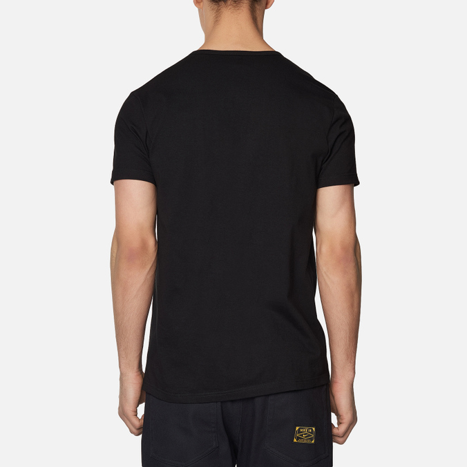 Комплект мужских футболок Edwin, цвет чёрный, размер M I024965.89.EN Double Pack SS Tubular - фото 4