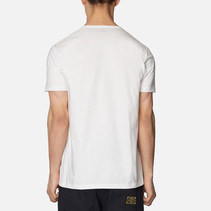 Комплект мужских футболок Edwin, цвет белый, размер S I024965.02.EN Double Pack SS Tubular - фото 4