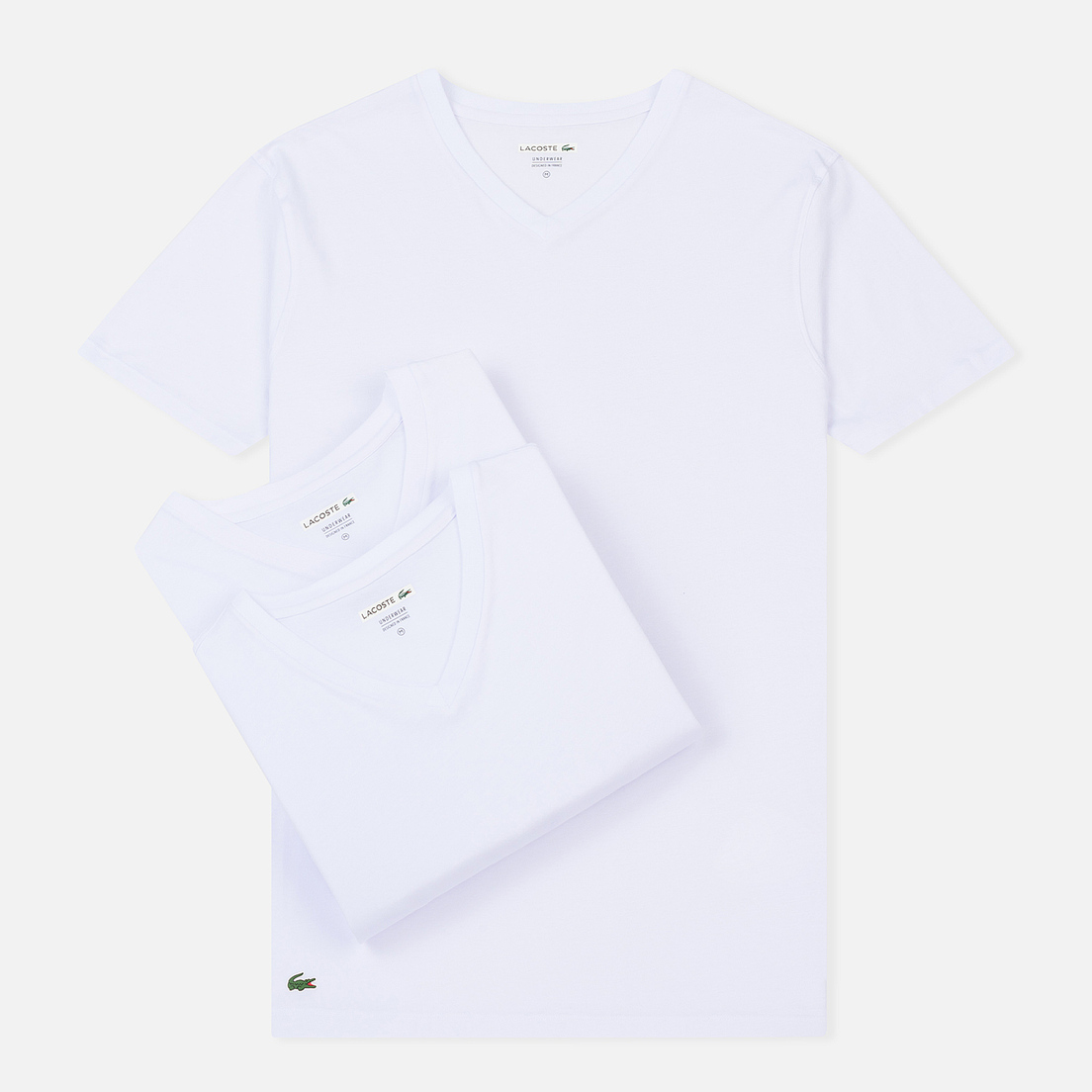 Lacoste Underwear Комплект мужских футболок 3-Pack V-Neck