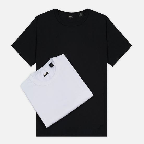 Комплект мужских футболок Levi's Skateboarding 2 Pack White/Jet Black