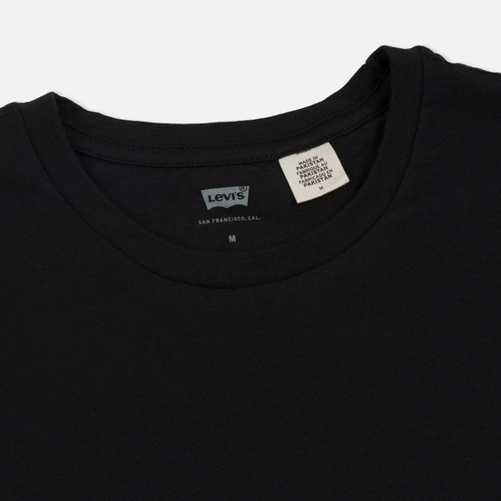 Комплект мужских футболок Levi's 2 Pack Black/Black