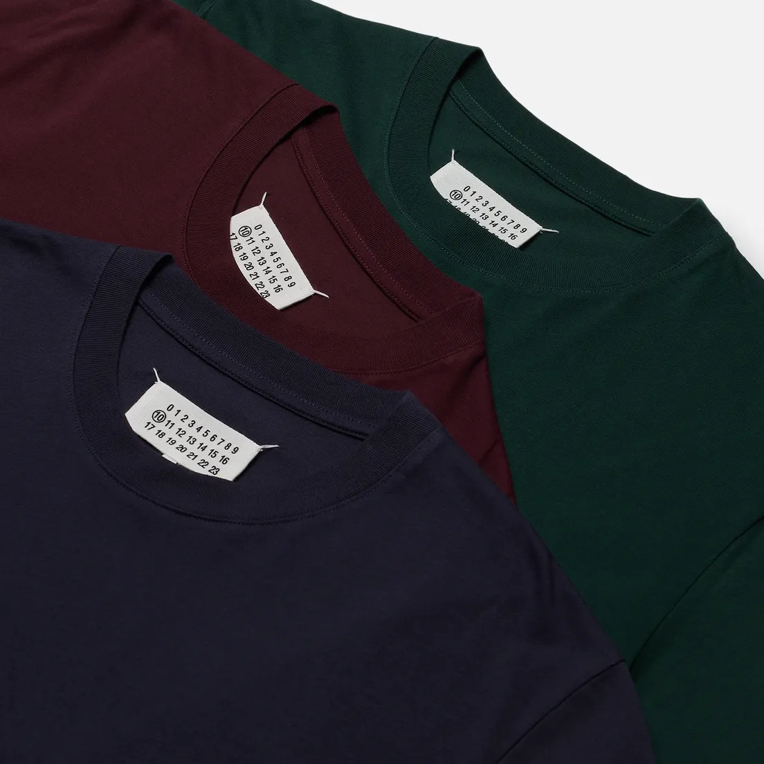 Maison Margiela Комплект мужских футболок 3-Pack Classic