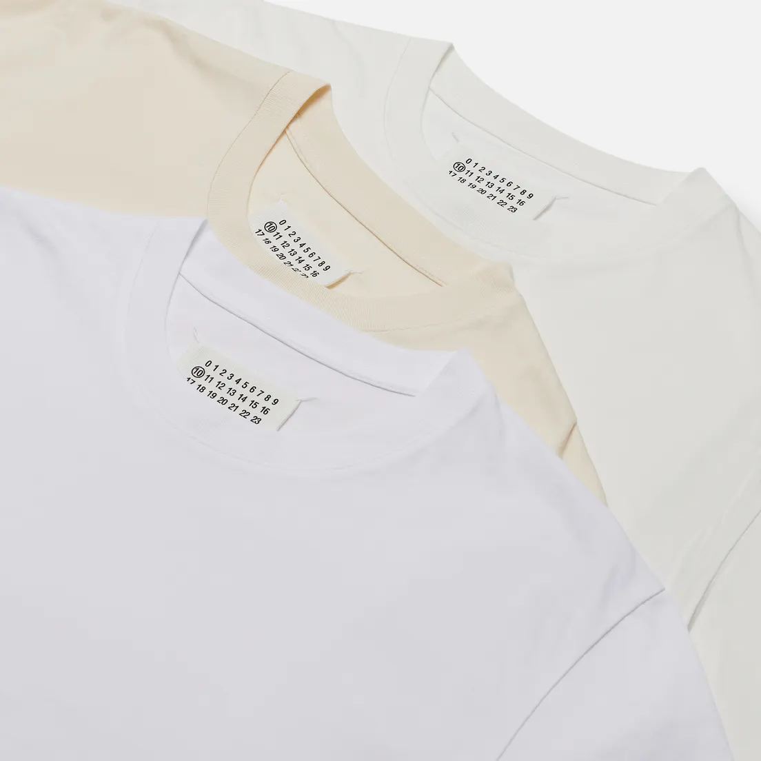 Maison Margiela Комплект мужских футболок 3-Pack Classic