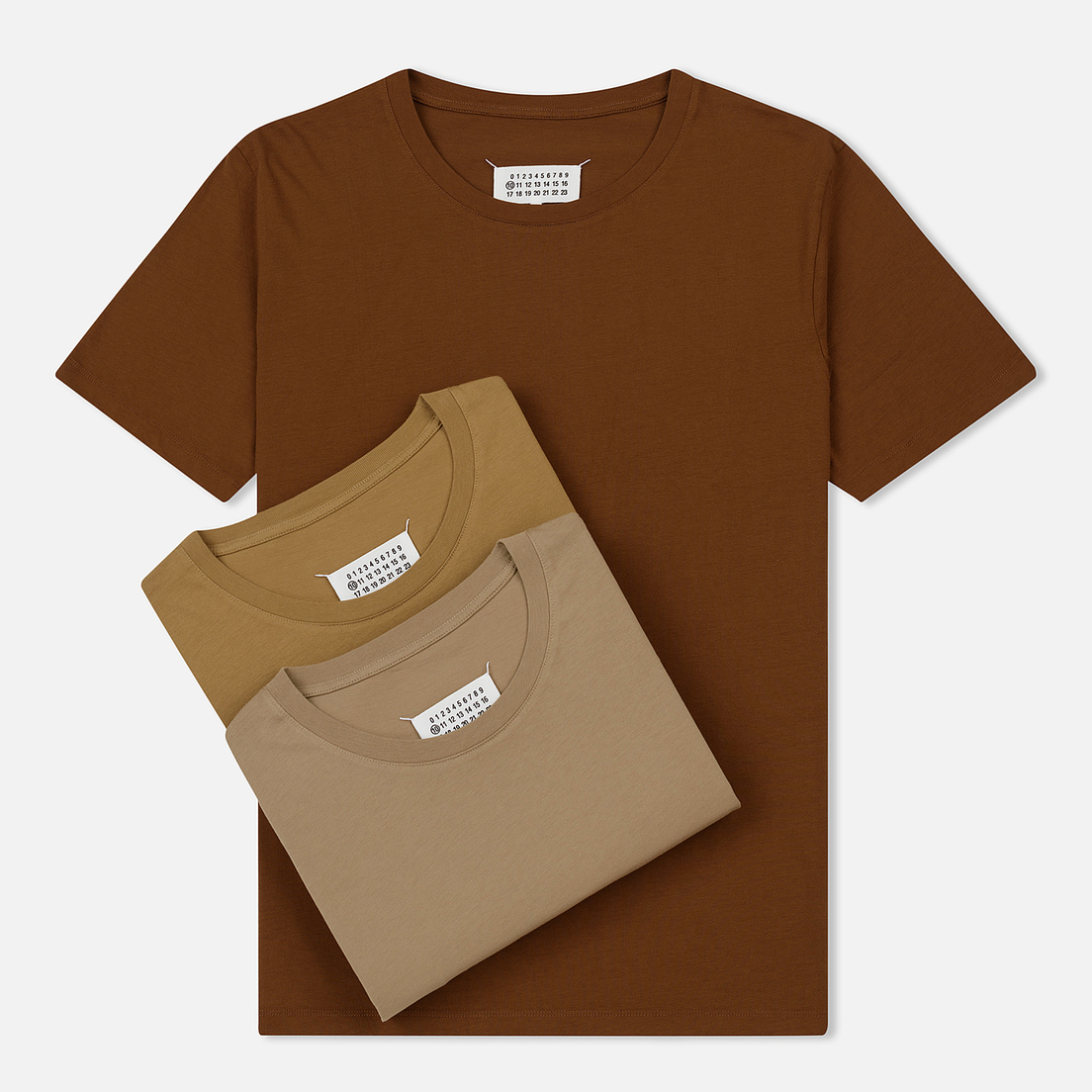 Maison Margiela Комплект мужских футболок 3-Pack Crew Neck