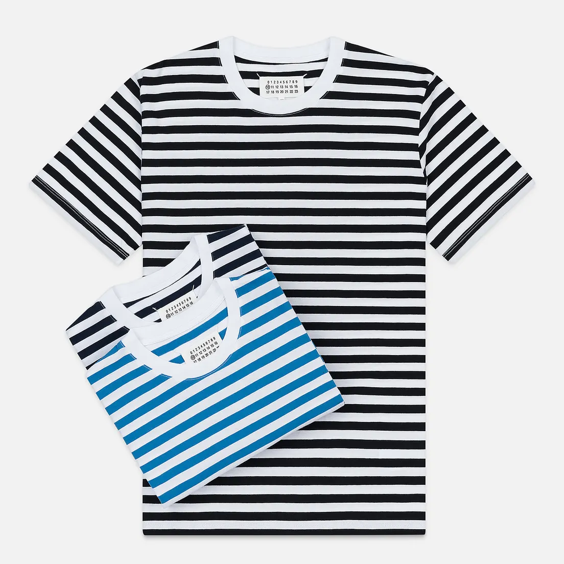 Maison Margiela Комплект мужских футболок 3-Pack Stereotype Stripes