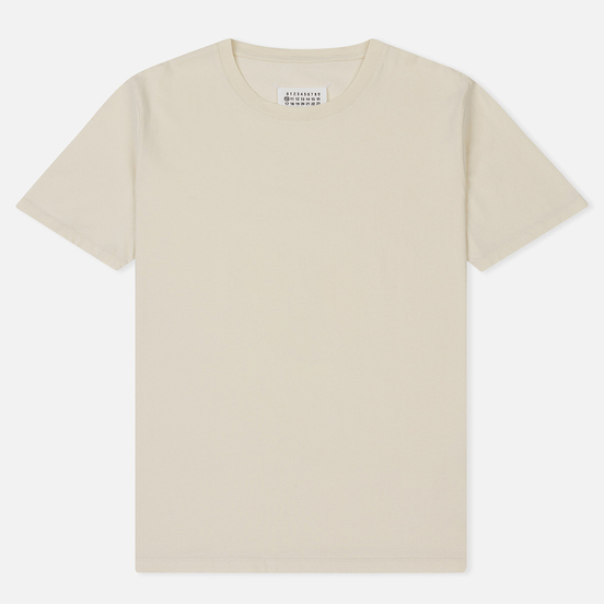 Комплект мужских футболок Maison Margiela Stereotype Crew Neck 3-Pack Off White/Optic White/Cream