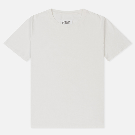 Комплект мужских футболок Maison Margiela Stereotype Crew Neck 3-Pack Off White/Optic White/Cream