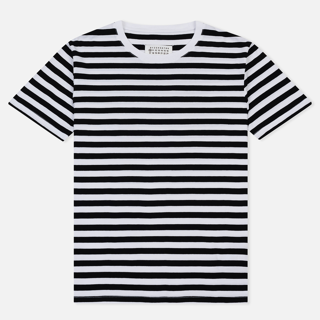 Maison Margiela Комплект мужских футболок Stereotype Stripe Crew Neck 3-Pack