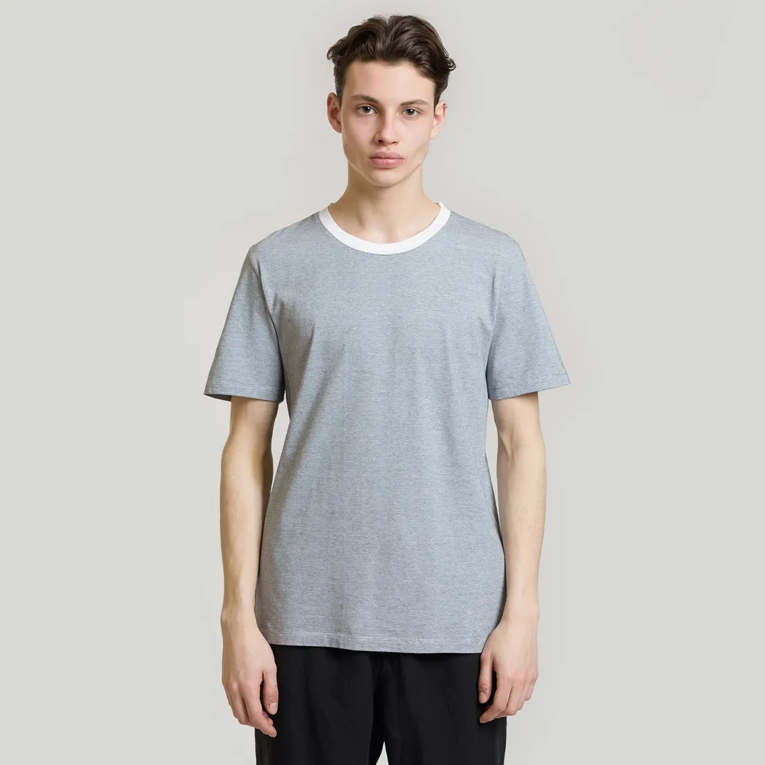Maison Margiela Комплект мужских футболок Stereotype Stripe Crew Neck 3-Pack