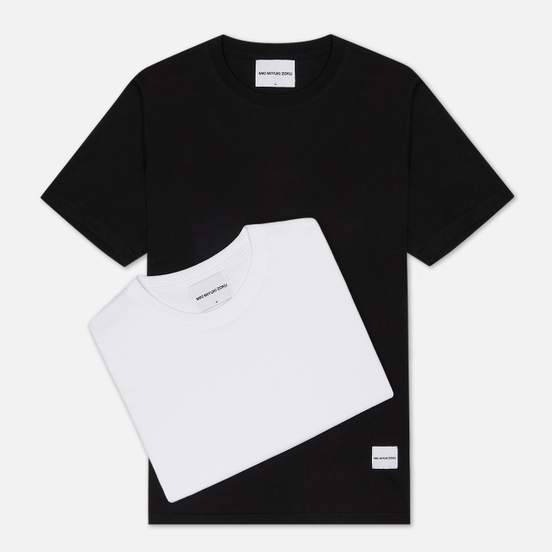 Комплект мужских футболок MKI Miyuki-Zoku Twin Pack White/Black